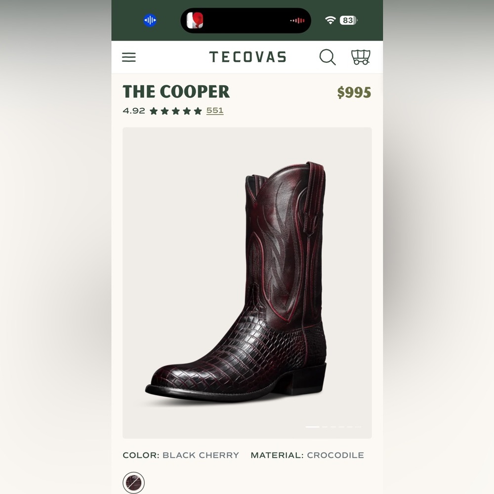 Tecovas Cooper